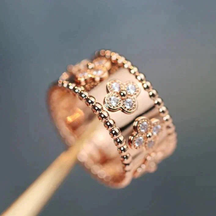 [Ornora Jewelry]CLOVER KALEIDOSCOPE RING 10MM