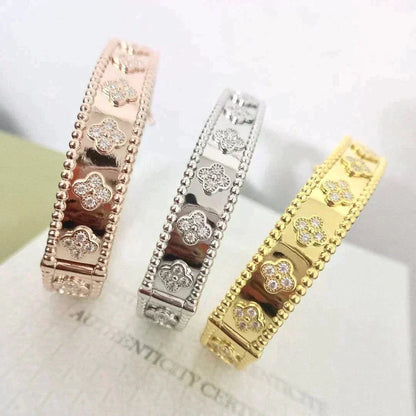 [Ornora Jewelry]CLOVER BRACELET 8MM DIAMONDS