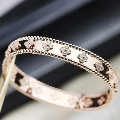 [Ornora Jewelry]CLOVER BRACELET 8MM DIAMONDS