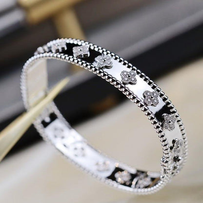 [Ornora Jewelry]CLOVER BRACELET 8MM DIAMONDS