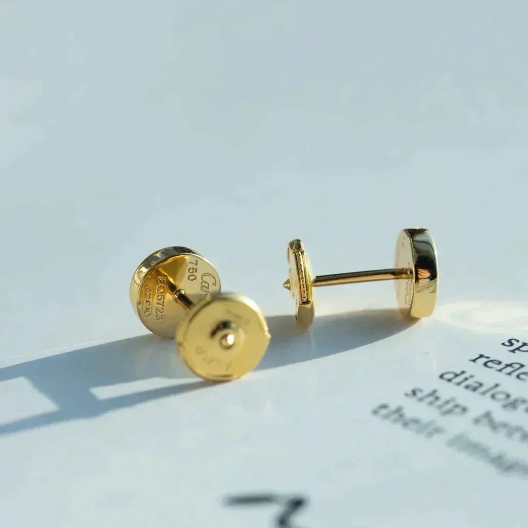 [Ornora Jewelry]LOVE EARRINGS GOLD 10MM