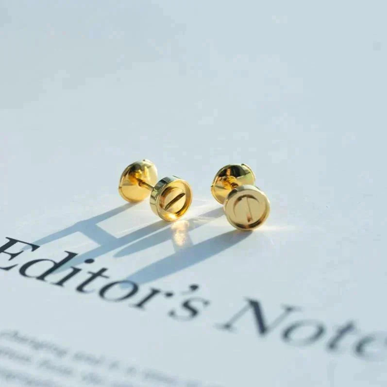 [Ornora Jewelry]LOVE EARRINGS GOLD 10MM