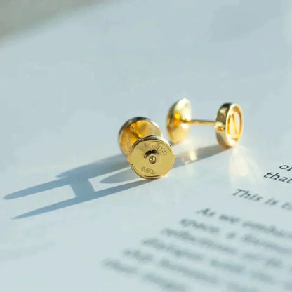 [Ornora Jewelry]LOVE EARRINGS GOLD 10MM