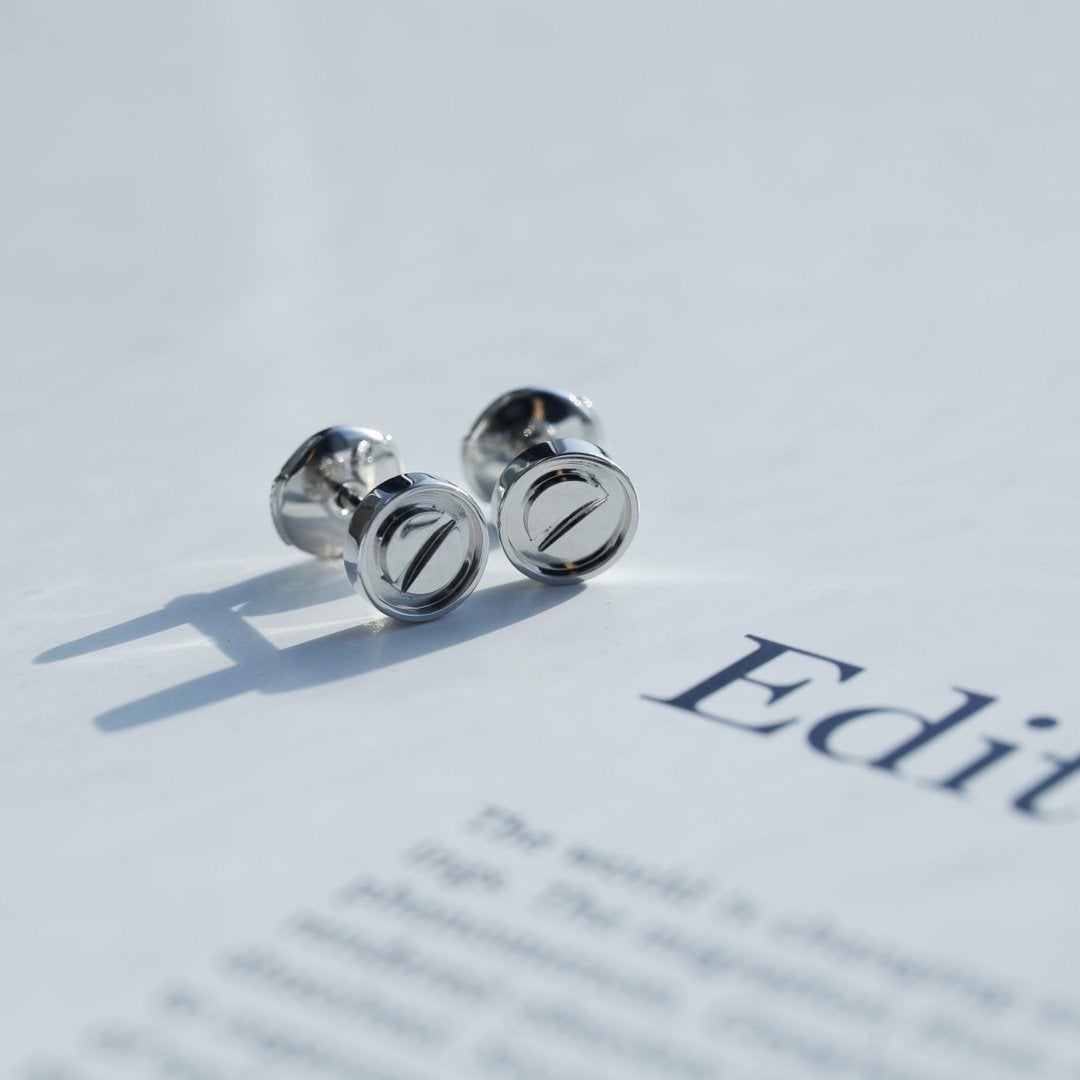 [Ornora Jewelry]LOVE EARRINGS SILVER 10MM