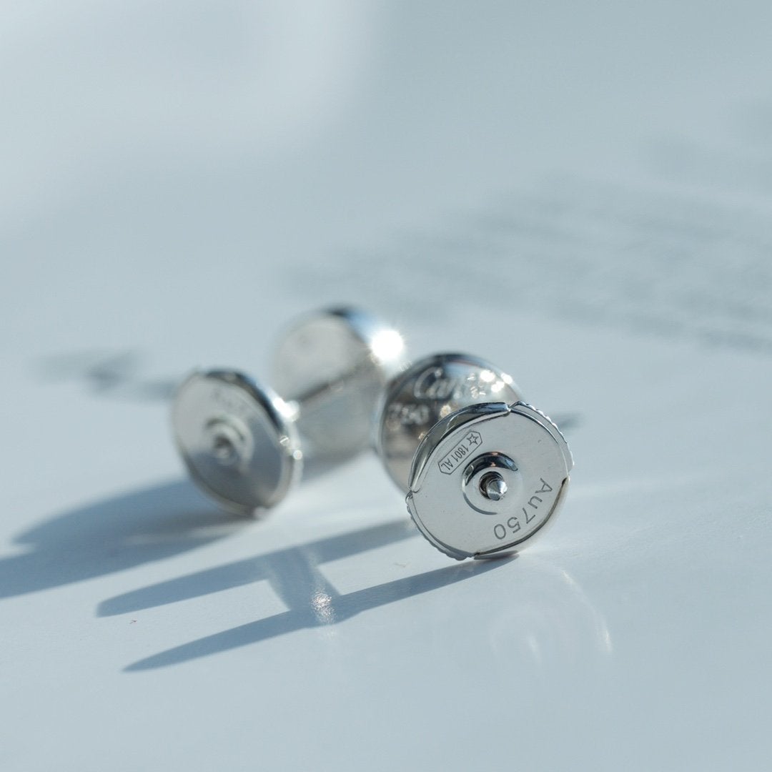[Ornora Jewelry]LOVE EARRINGS SILVER 10MM