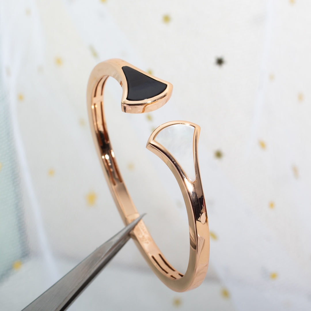 [Ornora Jewelry]DREAM BRACELET OPEN PINK GOLD MOP