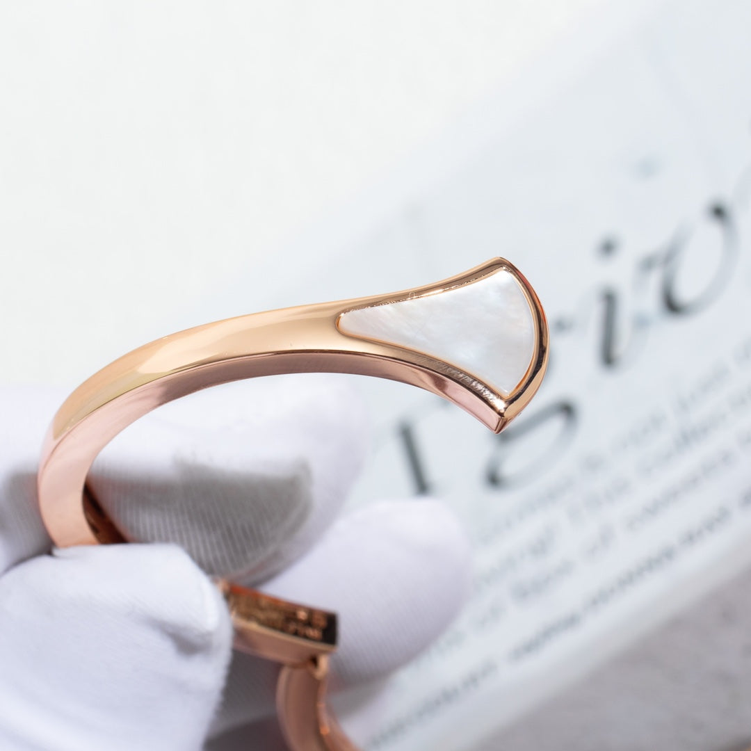 [Ornora Jewelry]DREAM BRACELET OPEN PINK GOLD MOP