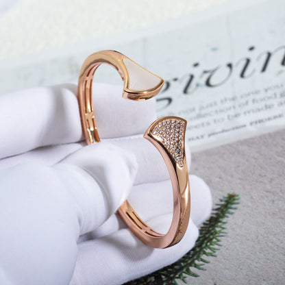 [Ornora Jewelry]DREAM BRACELET OPEN PINK GOLD MOP DIAMOND