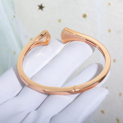 [Ornora Jewelry]DREAM BRACELET OPEN PINK GOLD MOP DIAMOND