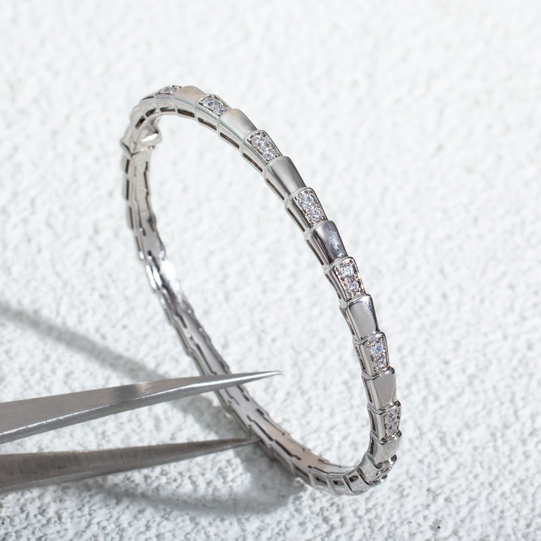 [Ornora Jewelry]SERPENTI BRACELET SILVER DIAMOND