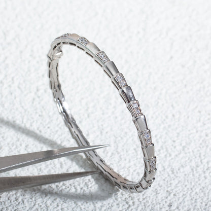 [Ornora Jewelry]SERPENTI BRACELET SILVER DIAMOND