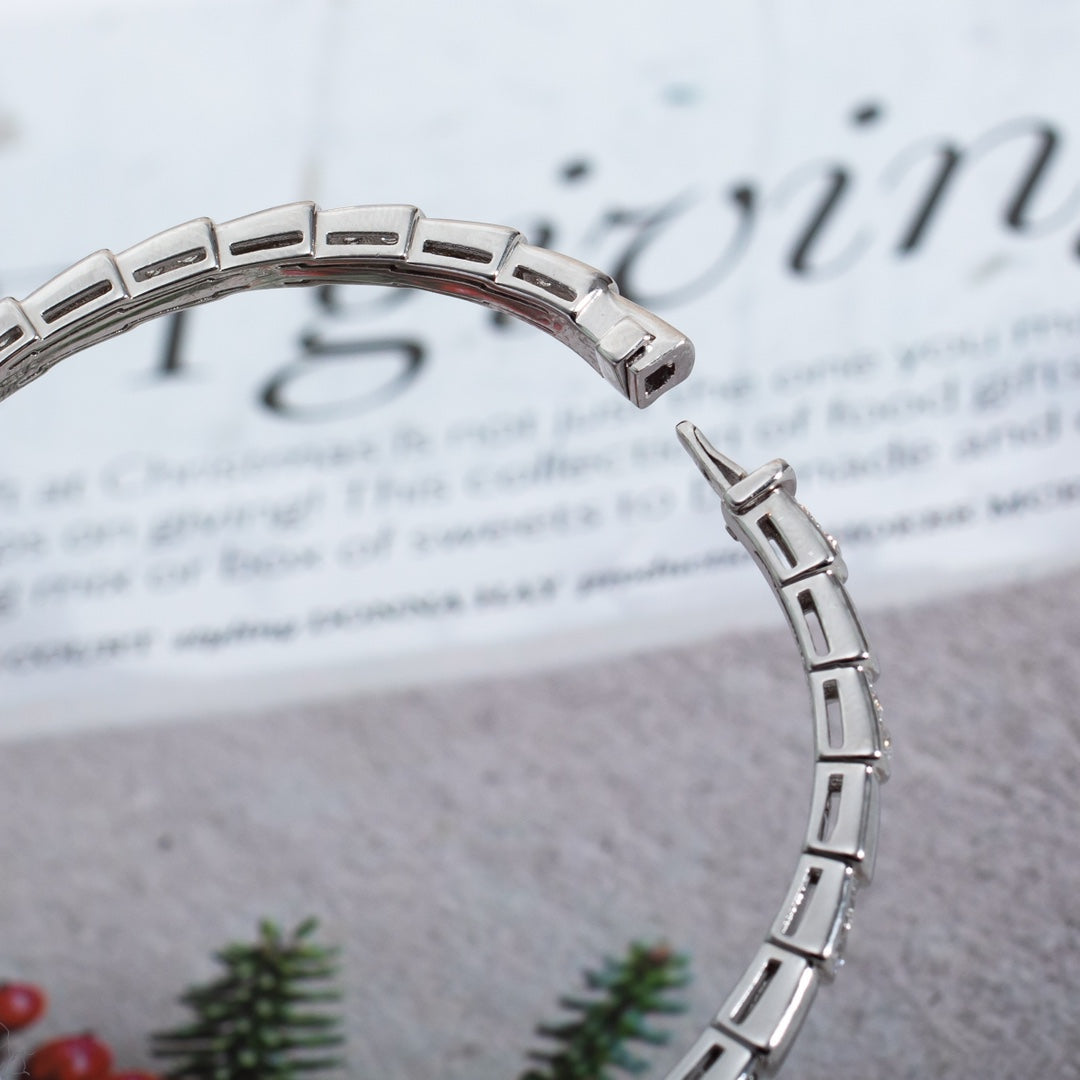 [Ornora Jewelry]SERPENTI BRACELET SILVER DIAMOND