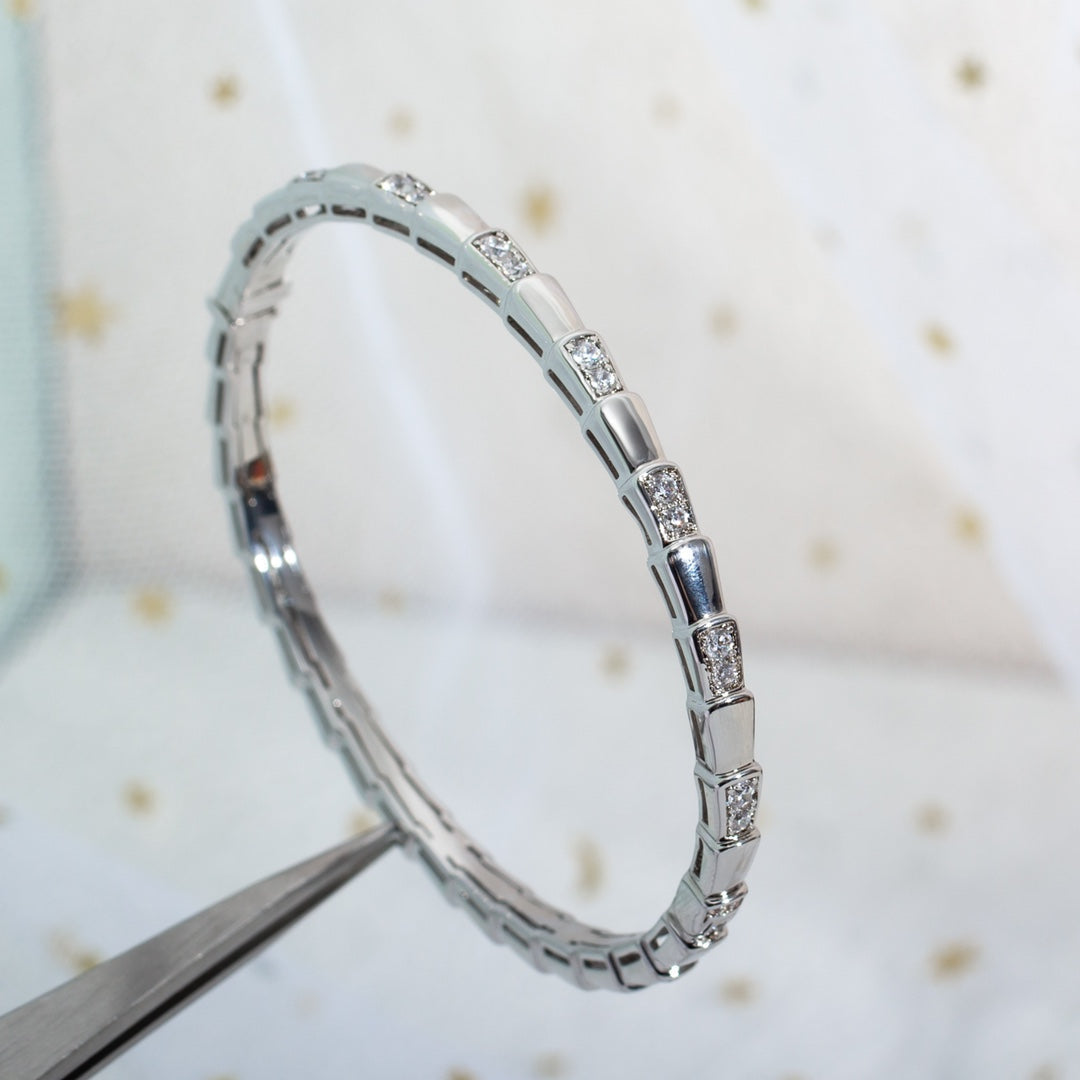 [Ornora Jewelry]SERPENTI BRACELET SILVER DIAMOND