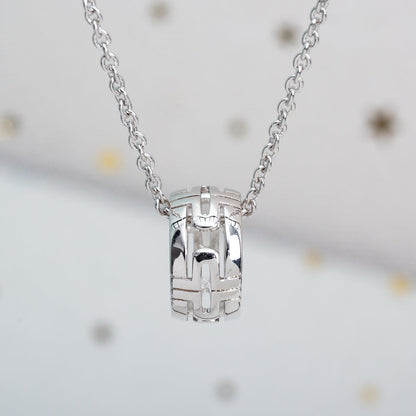 [Ornora Jewelry]PARENTESI NECKLACE SILVER