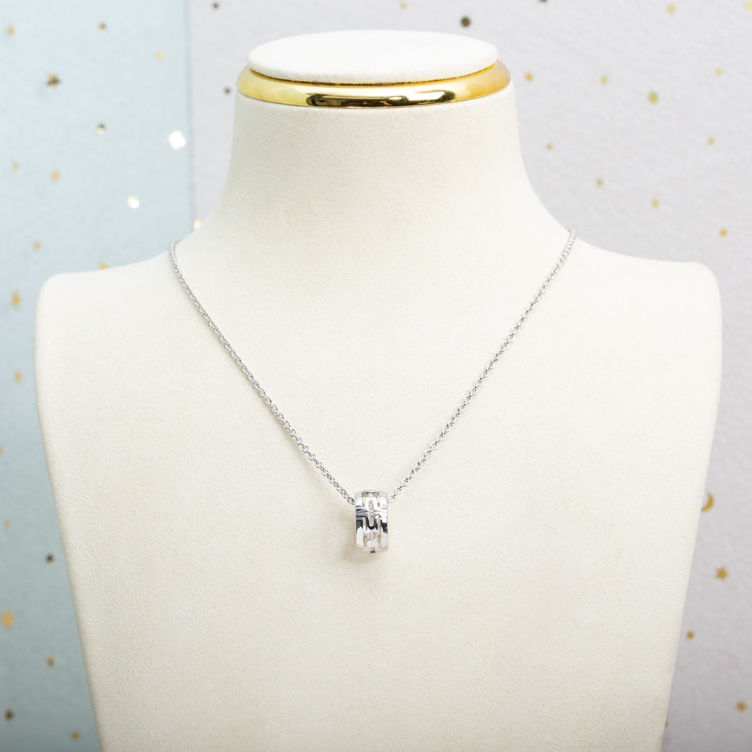 [Ornora Jewelry]PARENTESI NECKLACE SILVER