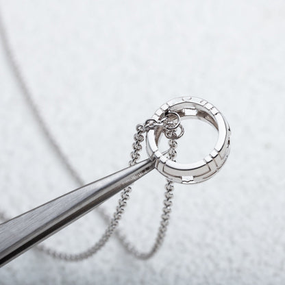 [Ornora Jewelry]PARENTESI NECKLACE SILVER
