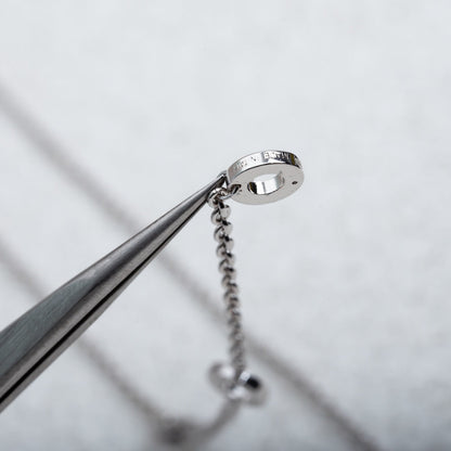 [Ornora Jewelry]PARENTESI NECKLACE SILVER