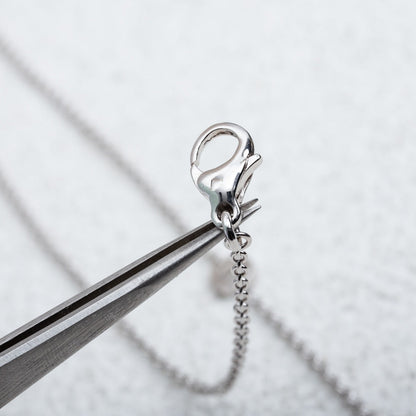 [Ornora Jewelry]PARENTESI NECKLACE SILVER