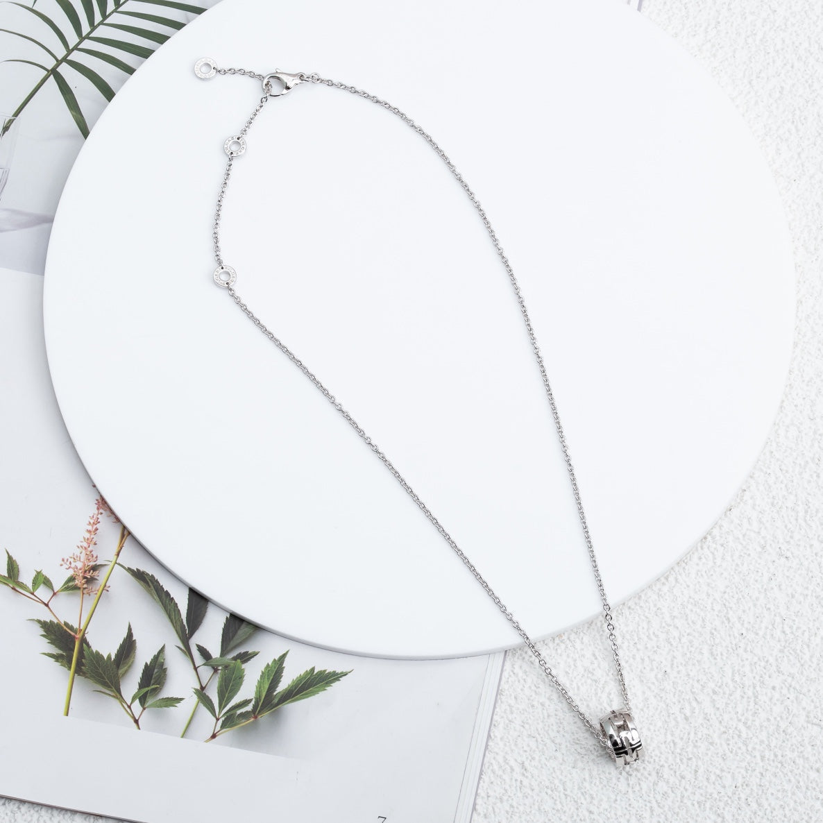 [Ornora Jewelry]PARENTESI NECKLACE SILVER