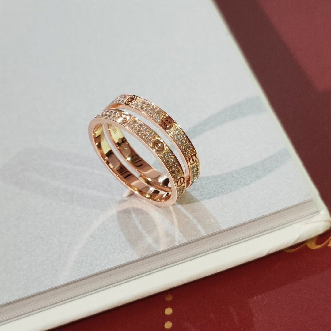[Ornora Jewelry]LOVE RING 2.65MM DIAMOND
