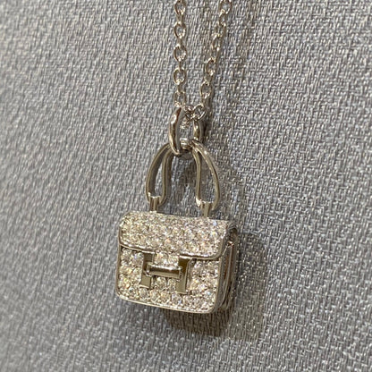 [Ornora Jewelry]CONSTANCE PEDANT DIAMOND NECKLACE