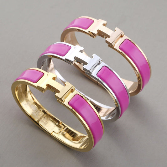 [Ornora Jewelry]H PURPLE BRACELET