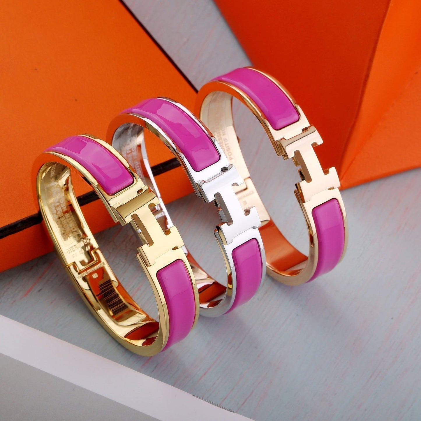 [Ornora Jewelry]H PURPLE BRACELET