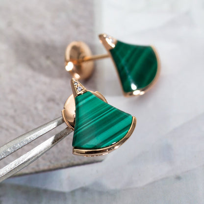 [Ornora Jewelry]DIVAS DREAM EARRINGS PINK GOLD