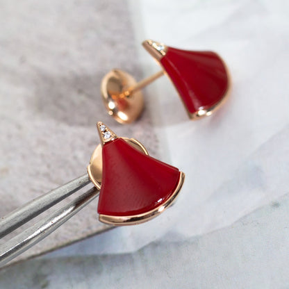 [Ornora Jewelry]DIVAS DREAM EARRINGS PINK GOLD