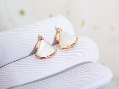 [Ornora Jewelry]DIVAS DREAM EARRINGS PINK GOLD