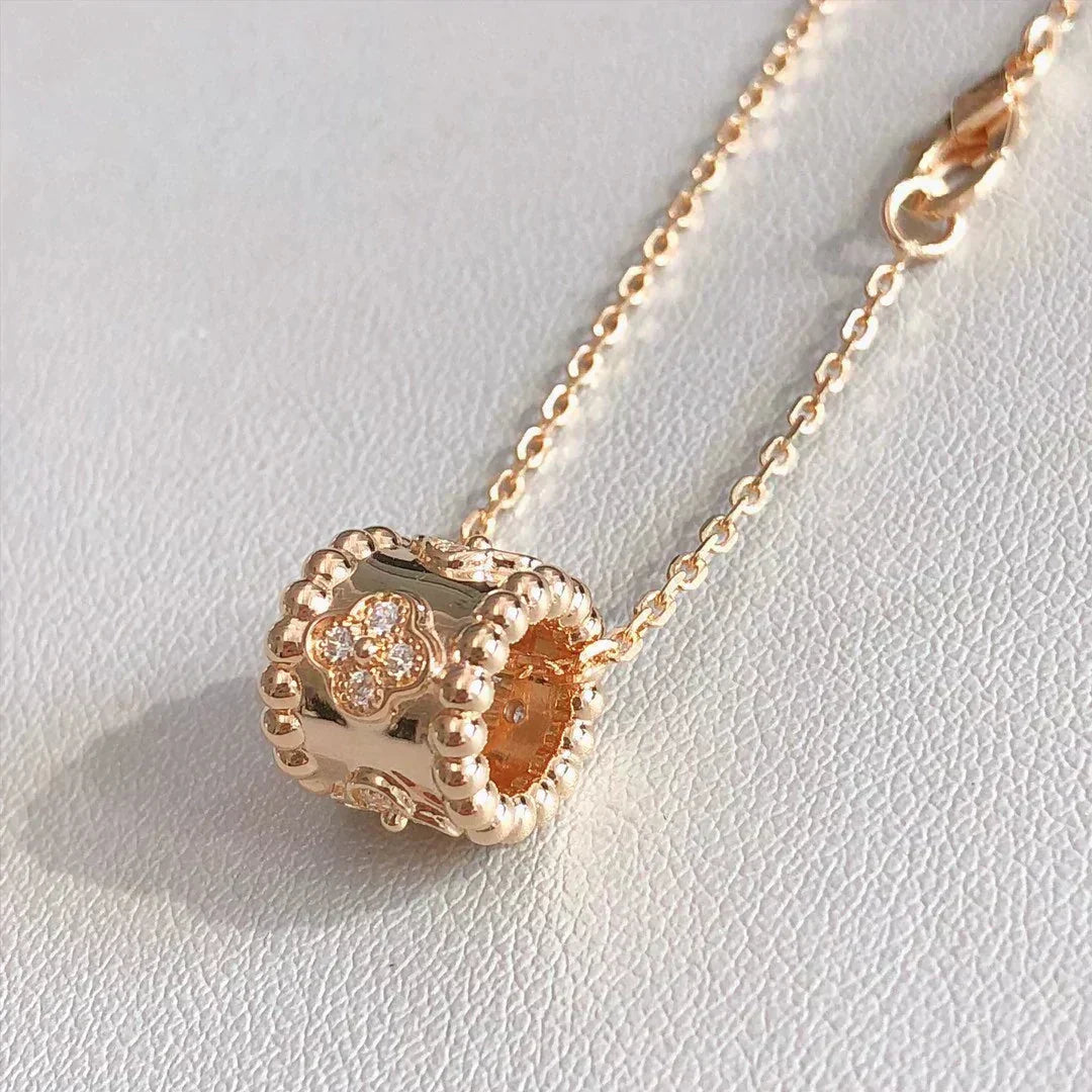 [Ornora Jewelry]PERLEE PEDANT NECKLACE GOLD / ROSE GOLD