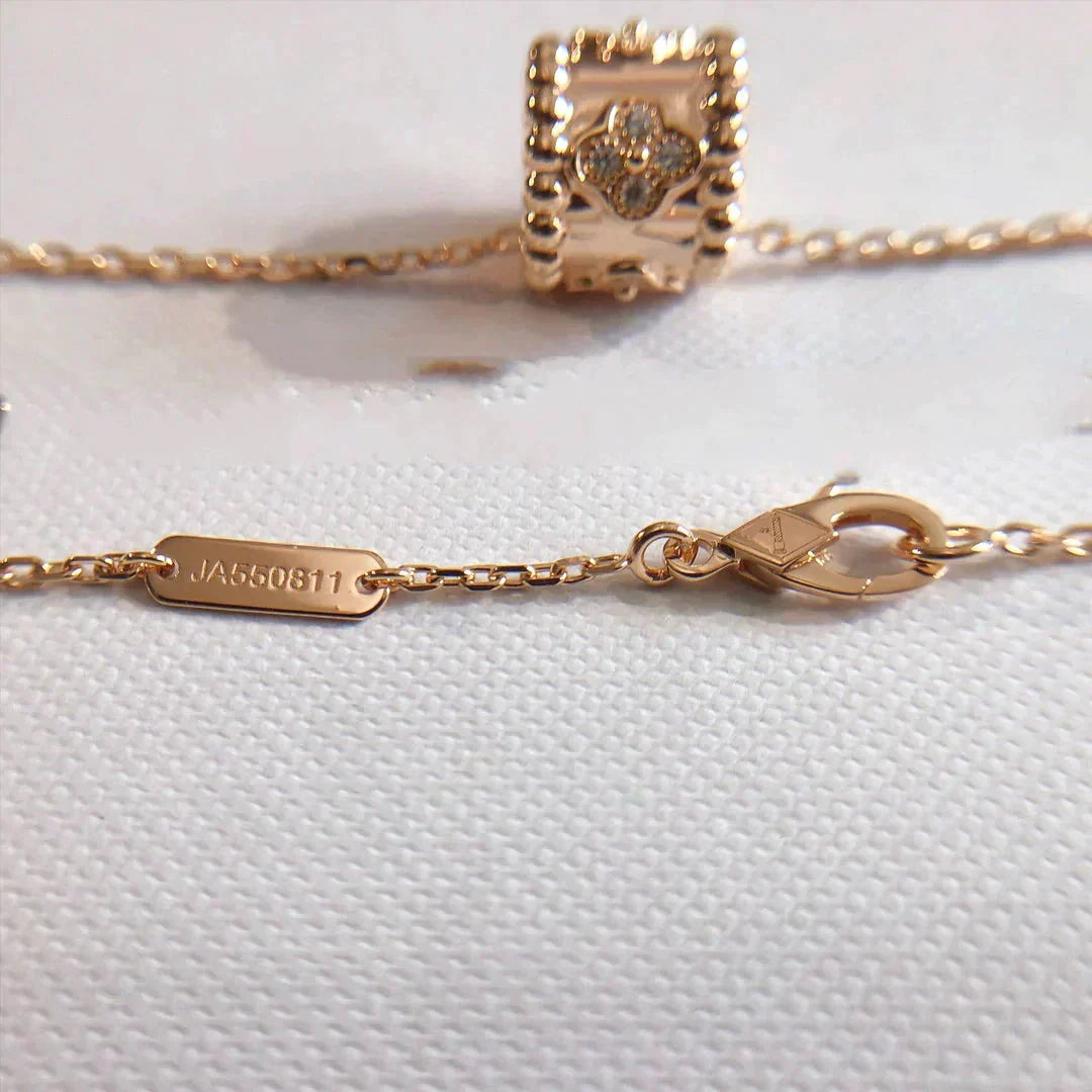 [Ornora Jewelry]PERLEE PEDANT NECKLACE GOLD / ROSE GOLD