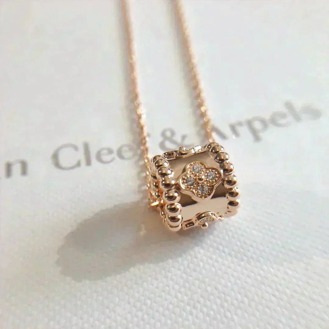 [Ornora Jewelry]PERLEE PEDANT NECKLACE GOLD / ROSE GOLD