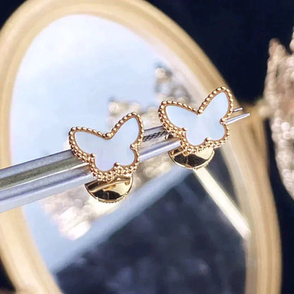 [Ornora Jewelry]SWEET BUTTERFLY MOP EARSTUDS