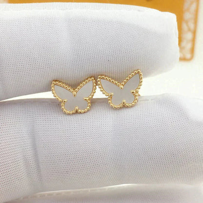 [Ornora Jewelry]SWEET BUTTERFLY MOP EARSTUDS