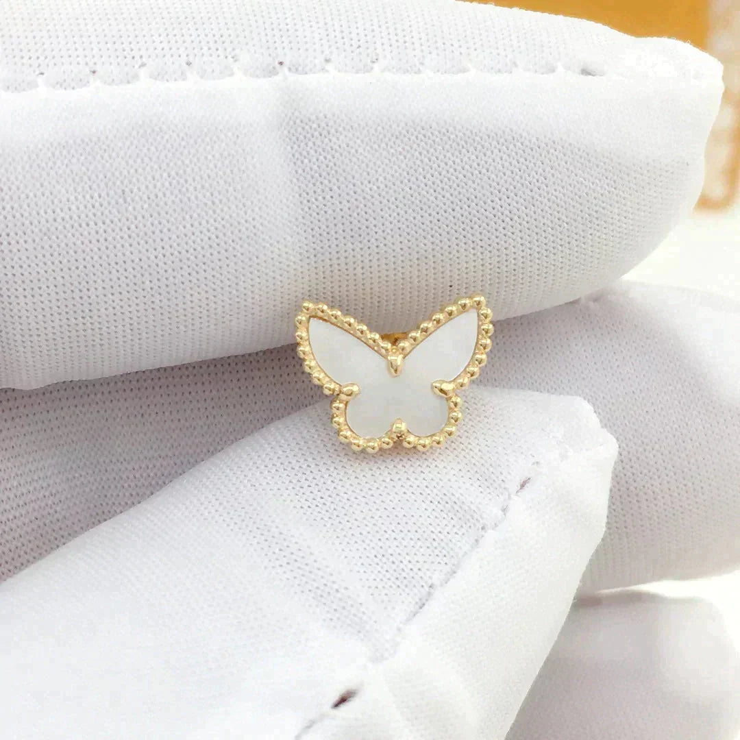 [Ornora Jewelry]SWEET BUTTERFLY MOP EARSTUDS