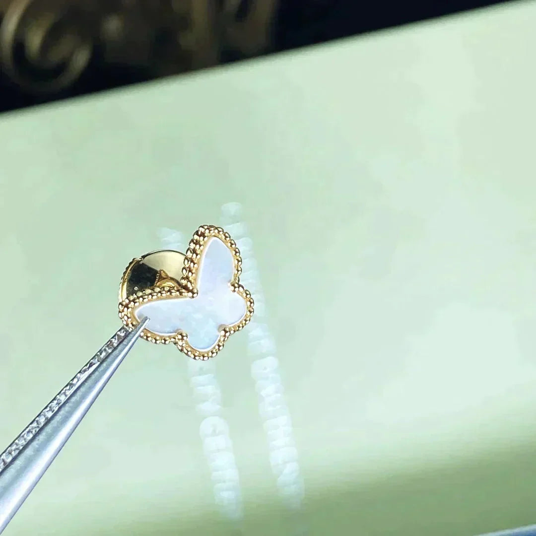 [Ornora Jewelry]SWEET BUTTERFLY MOP EARSTUDS