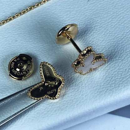 [Ornora Jewelry]SWEET BUTTERFLY MOP EARSTUDS