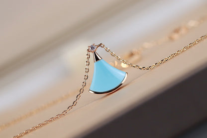 [Ornora Jewelry]DREAM NECKLACE TURQUOISE PINK GOLD