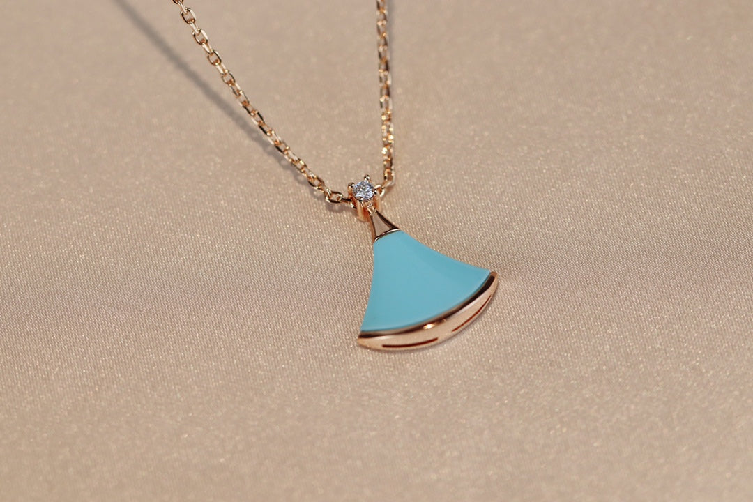 [Ornora Jewelry]DREAM NECKLACE TURQUOISE PINK GOLD