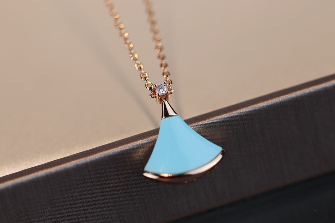 [Ornora Jewelry]DREAM NECKLACE TURQUOISE PINK GOLD