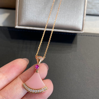 [Ornora Jewelry]DREAM NECKLACE PINK OPAL