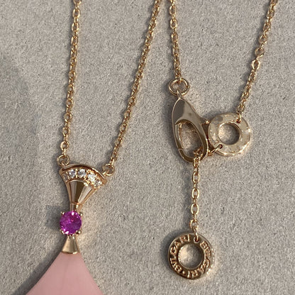 [Ornora Jewelry]DREAM NECKLACE PINK OPAL