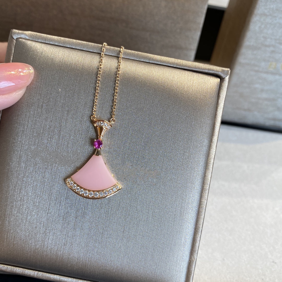[Ornora Jewelry]DREAM NECKLACE PINK OPAL