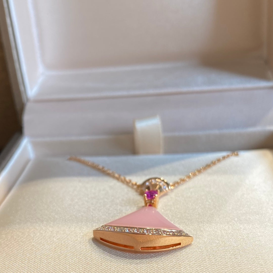 [Ornora Jewelry]DREAM NECKLACE PINK OPAL