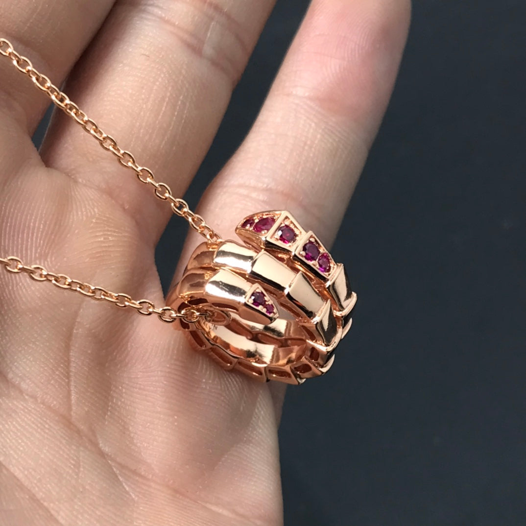 [Ornora Jewelry]SERPENTI PEDANT NECKLACE