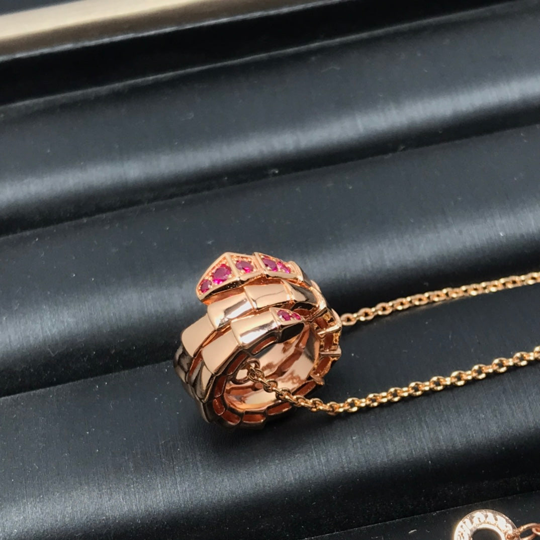 [Ornora Jewelry]SERPENTI PEDANT NECKLACE