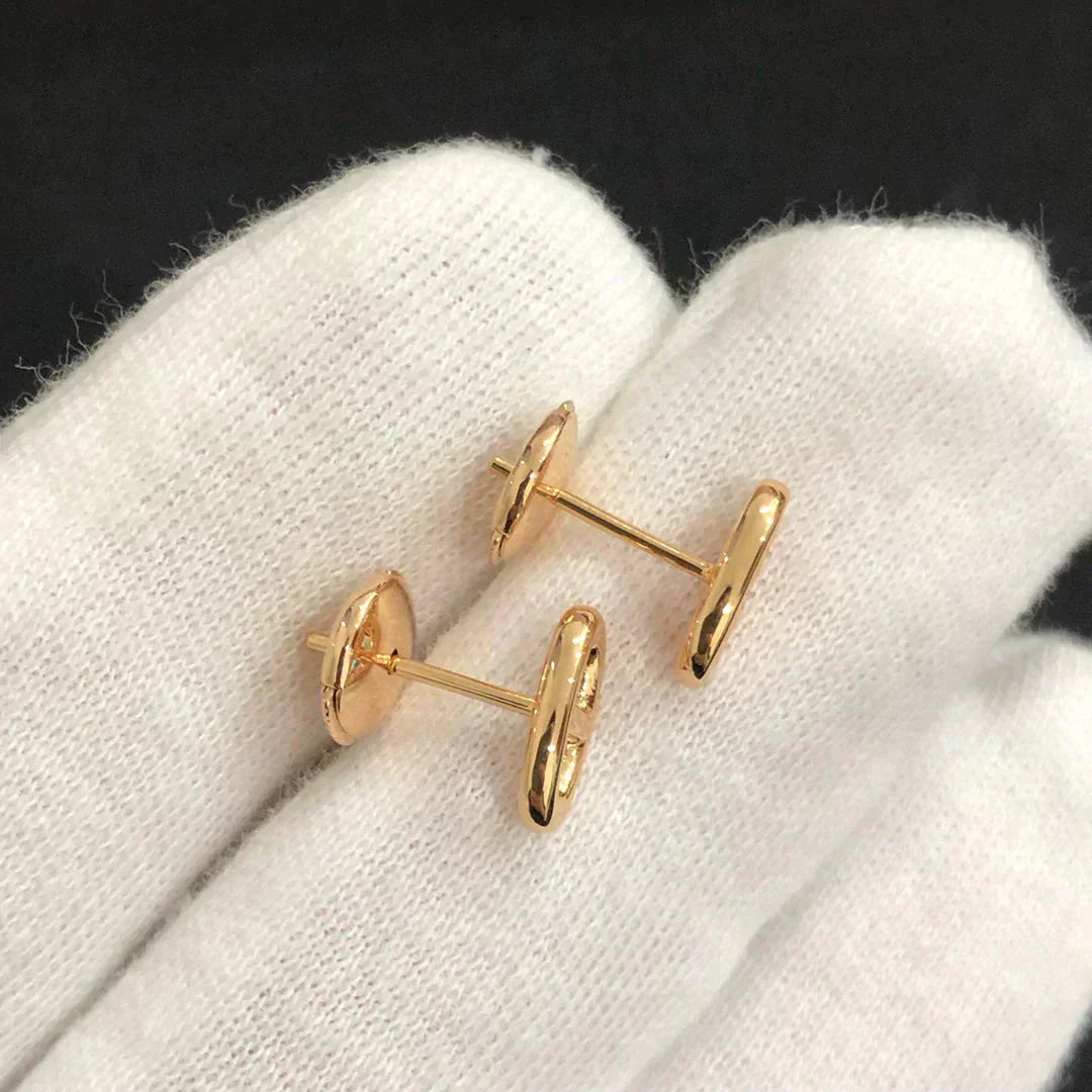 [Ornora Jewelry]CHAINE SMALL EARRINGS GOLD AND SILVER