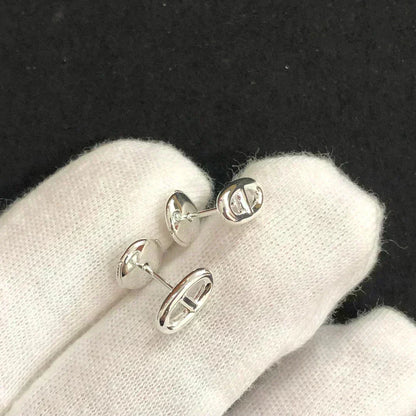 [Ornora Jewelry]CHAINE SMALL EARRINGS GOLD AND SILVER