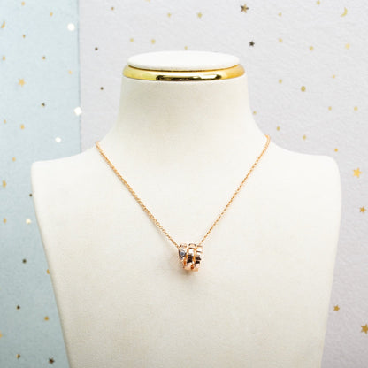 [Ornora Jewelry]SERPENTI PINK GOLD NECKLACE DIAMOND